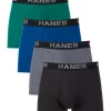 Hanes® Total Support Pouch Platinum Sling Trunks - 4 Pack