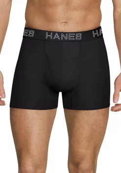 Hanes® Total Support Pouch Platinum Sling Trunks - 4 Pack -Cheap Sperry Store Belk 1147