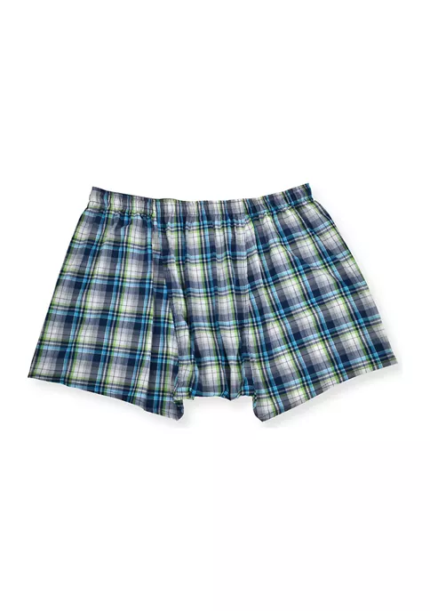 Hanes® Men's 2-Pack Stretch Woven Boxers 5 Hanes® Men's 2-Pack Stretch Woven Boxers - Image 3
