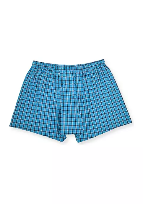 Hanes® Men's 2-Pack Stretch Woven Boxers 7 Hanes® Men's 2-Pack Stretch Woven Boxers - Image 5