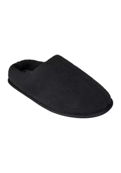 Hanes® Men's Cozy Fleece Indoor/Outdoor Slip On Clog Slippers