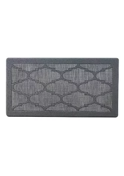 J&V TEXTILES Piermont 20 in. x 39 in. Anti-Fatigue Kitchen Floor Mat Burgundy