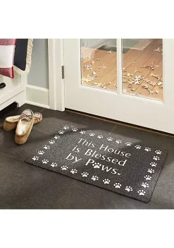 J&V TEXTILES Outdoor Rubber Doormat 18" x 30"