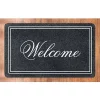 J&V TEXTILES Outdoor Rubber Doormat 18" x 30"