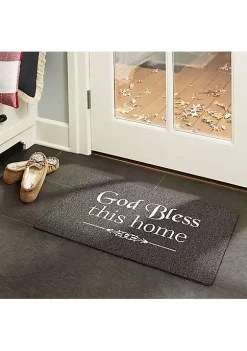 J&V TEXTILES Outdoor Rubber Doormat 18" x 30"