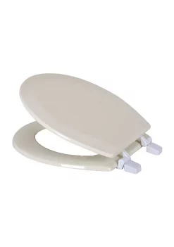 J&V TEXTILES Round Wooden Toilet Seat With Beveled Edge 17 J&V TEXTILES Round Wooden Toilet Seat With Beveled Edge -Cheap Sperry Store Belk 1498