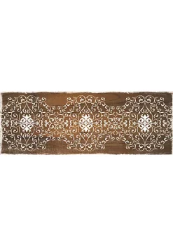 J&V TEXTILES 20"x55" Cushioned Anti-Fatigue Kitchen Runner Mat Scroll