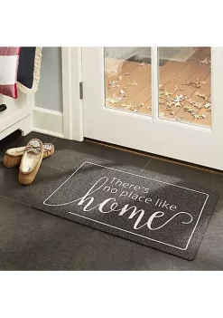 J&V TEXTILES Outdoor Rubber Doormat 18" x 30"