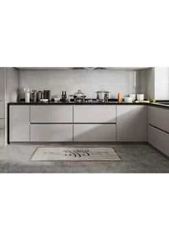 J&V TEXTILES 20" X 39" Anti-Fatigue Kitchen Mat WAKE UP