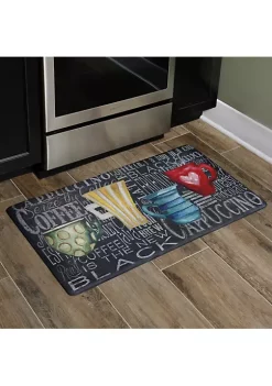 J&V TEXTILES 20"x36" Anti-Fatigue Embossed Floor Mat