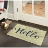 J&V TEXTILES Outdoor Coir Doormat 18" x 30"