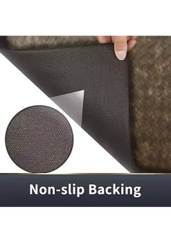 J&V TEXTILES 24" X 36" Embossed Mat Espresso -Cheap Sperry Store Belk 1661