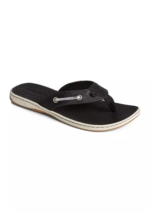 Sperry® Seafish Sparkle Deni Flip Flop Sandals 3 Sperry® Seafish Sparkle Deni Flip Flop Sandals