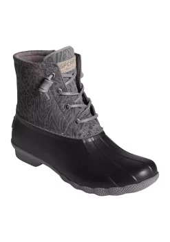 Sperry® Saltwater Animal Print Duck Boots