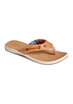 Sperry® Seafish Prints Flip Flop Sandals