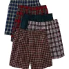 Hanes® Ultimates Classic Tag-Free Tartan Boxers - 5 Pack