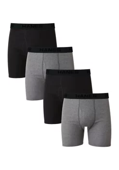 Hanes® Big & Tall Boxer Briefs - 4 Pack