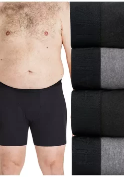 Hanes® Big & Tall Boxer Briefs - 4 Pack -Cheap Sperry Store Belk 836