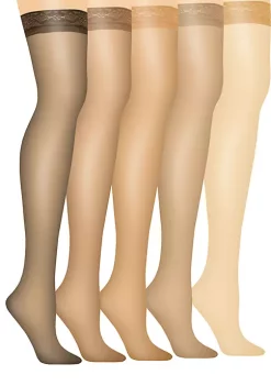 Hanes® Silk Reflections Thigh High
