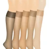 Hanes® Silk Reflections Silky Sheer Knee High 2 Pack -Cheap Sperry Store Belk 954