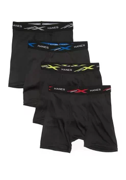 Hanes® Boys X Temp Boxer Brief Set of 4