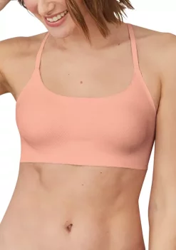 Hanes® Ultra Light Comfort Wireless Racerback Bralette
